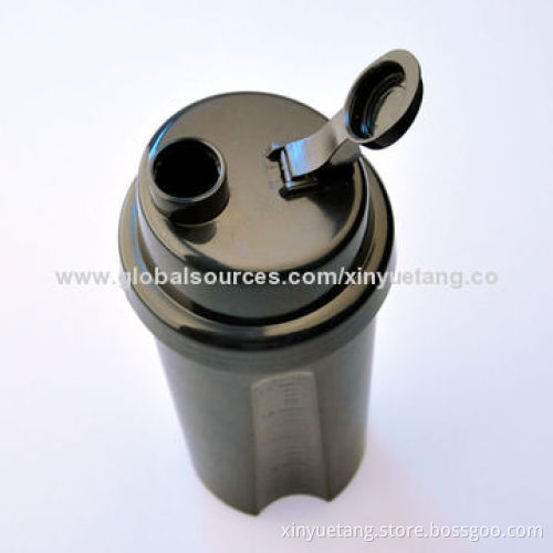 300mL Custom Cocktail Sports Protein Shaker Bottle with BPA-free, Easy to Rinse and Clean